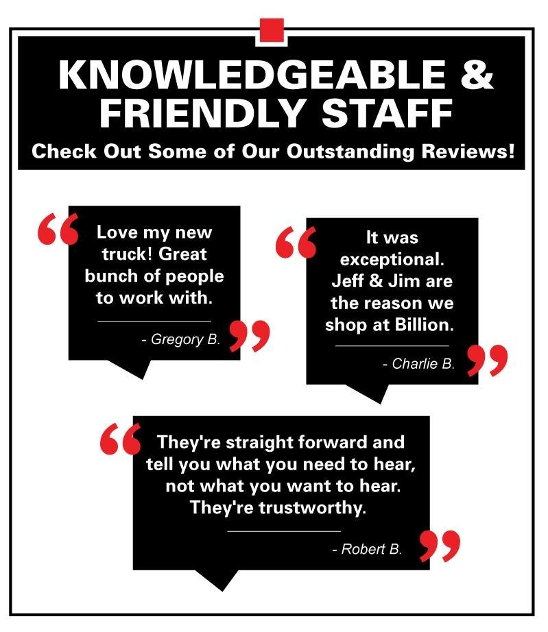 knowledgeable And Friendly Staff