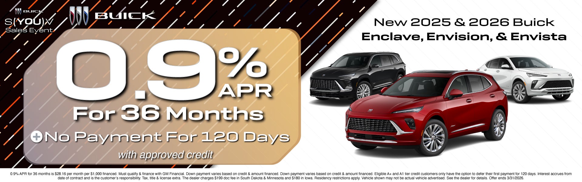 NEW BUICK OFFER