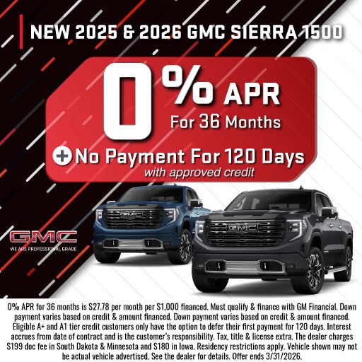NEW 2025 & 2026 GMC SIERRA 1500