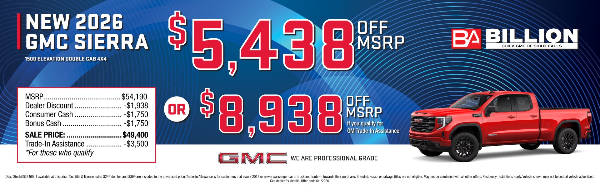 SIERRA OFFER