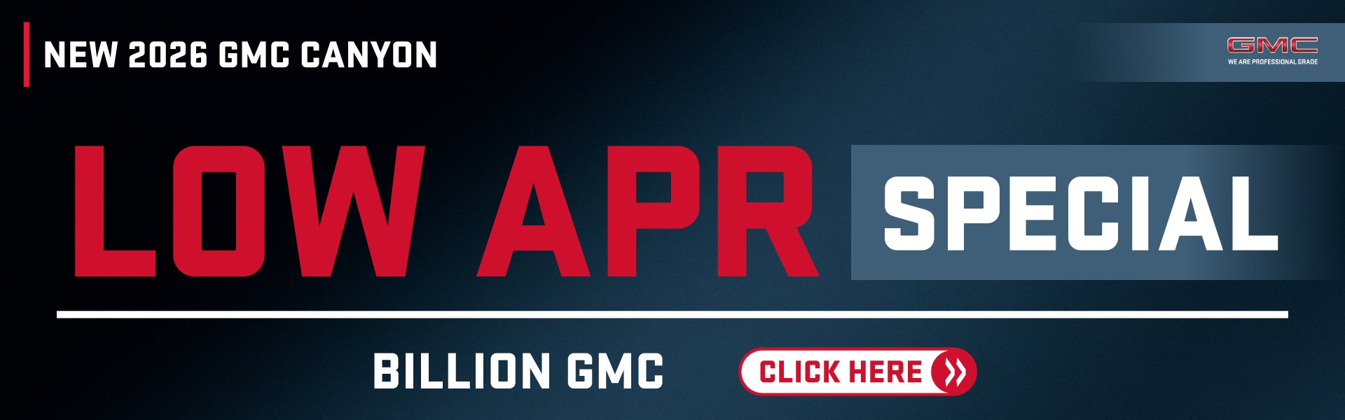 NEW 2026 GMC CANYON
