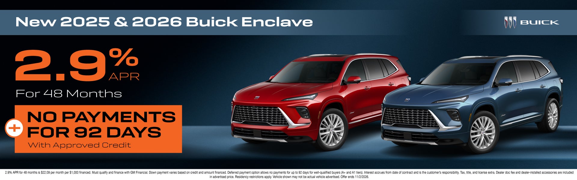 NEW 2025 & 2026 BUICK ENCLAVE